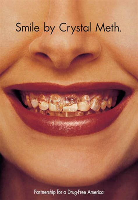 Smile By Crystal Meth Poster 1999 Partnership For A