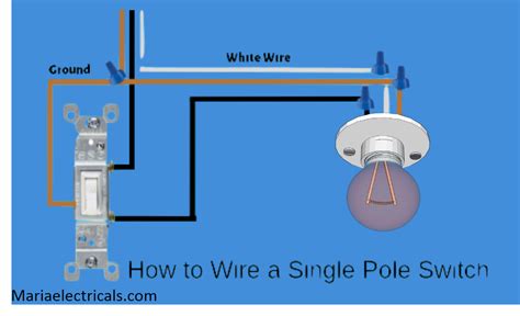 replacing single pole light switch iot wiring diagram