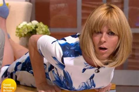 good morning britain kate garraway breast stroke sends gmb fans into