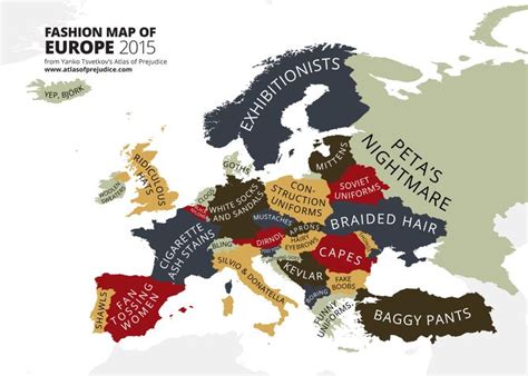 here are the funniest global stereotype maps indy100