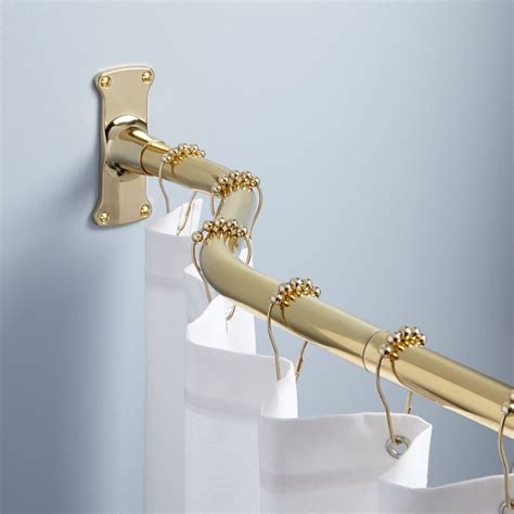 fitting bendable curtain rod randolph indoor  outdoor design