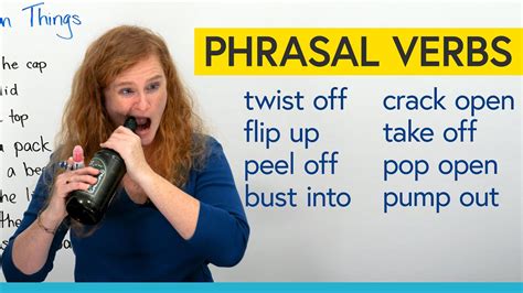 Learn 8 Phrasal Verbs For Opening Pop Open Peel Off