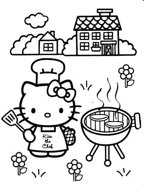 kitty coloring pages   kitty