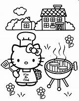 Coloring Pages Hello Kitty Gif sketch template