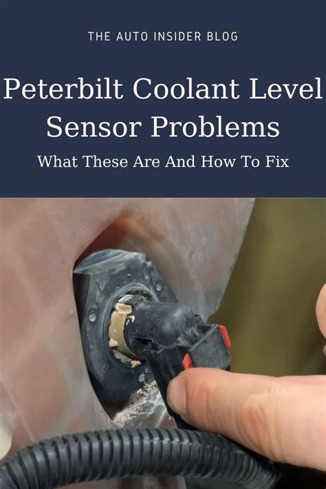 peterbilt coolant level sensor problems       fix level sensor