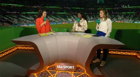 world cup itv features pioneering all female panel for saudi arabia v