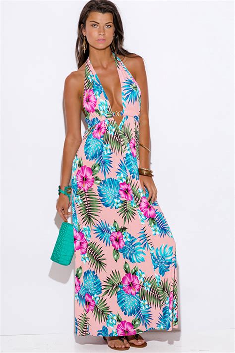 sexy tropical dress