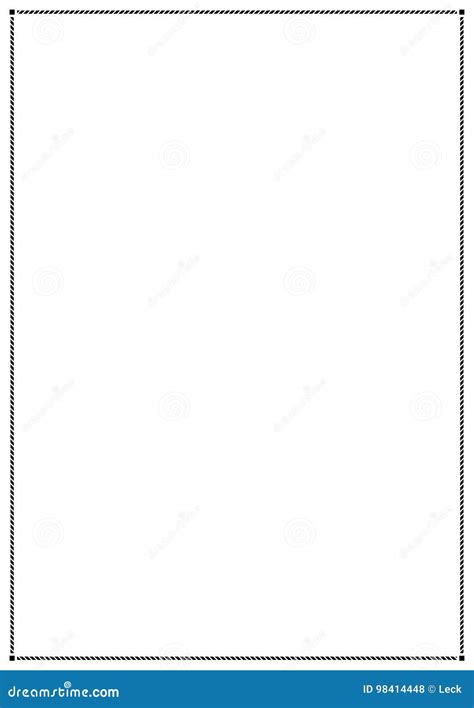 vector page border  design  project stock vector illustration