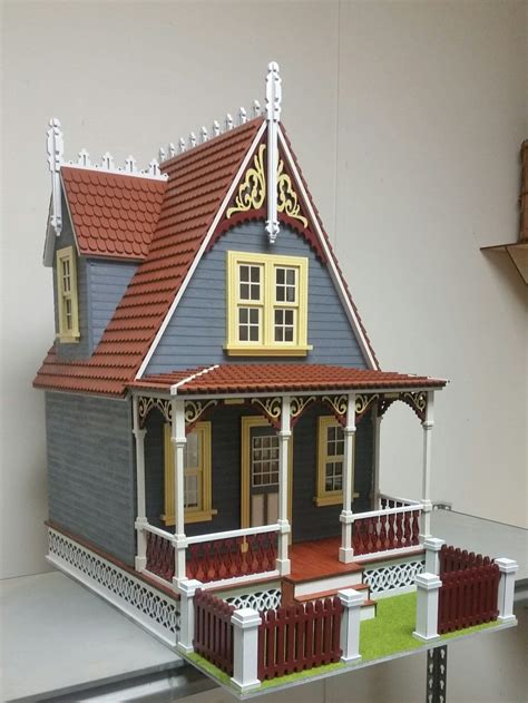 scale dollhouse miniature cottage dollhouse kit anna scale