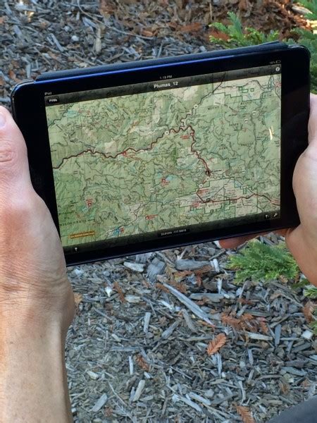 forest service offers  digital maps  mobile devices