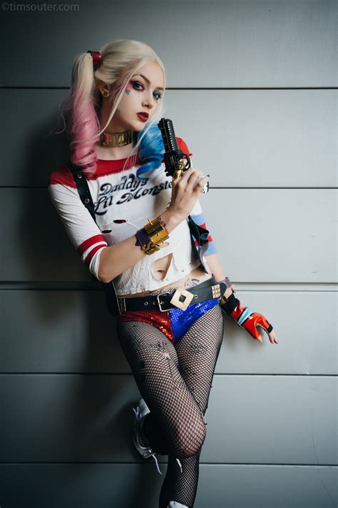 Suicide Squad Harley Quinn Cosplay Print 1 Etsy