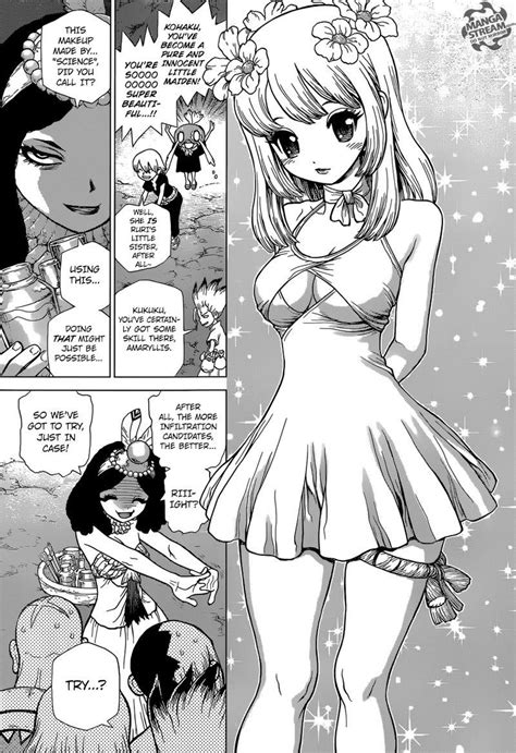 [art] Kohaku Getting Prettied Up In Dr Stone R Manga