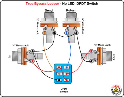 dpdt switch wiring diagram easy wiring