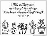 Coloring Spring Bible Kids Hello Fun Peter Pages Mycupoverflows Johnson Sunday School Grow Verse sketch template