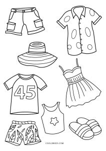 printable summer coloring pages  kids