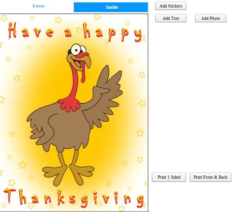 thanksgiving printables cards   print  thanksgiving cards
