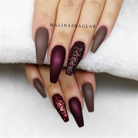 36 Best Coffin Nail Designs You Should Be Rocking In 2020 Make Up Ideas