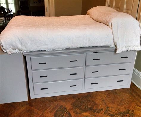 Dresser Platform Bed From Scratch 8 Steps With Pictures