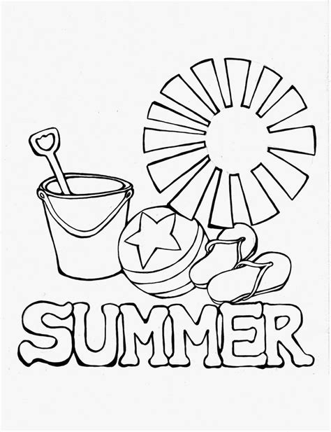 printable summer coloring pages  coloring sheets summer