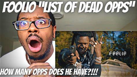 hes  demon foolio list  dead opps official video reacts atjuliofoolio