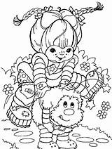 Rainbow Coloring Brite Pages Bright Color Getcolorings Printable sketch template