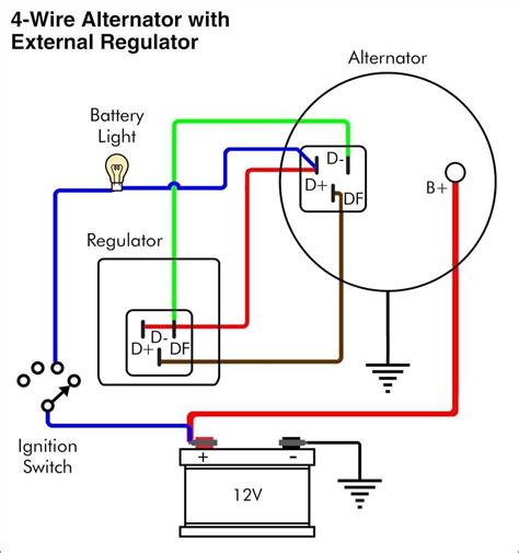 volt delco alternator wiring diagram wiringdiagramorg car