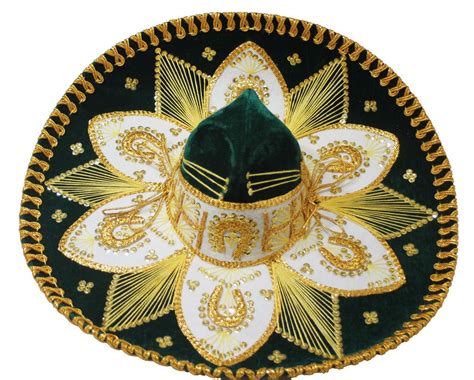 Adult Mexican Mariachi Hat Sombrero Charro Cinco De Mayo