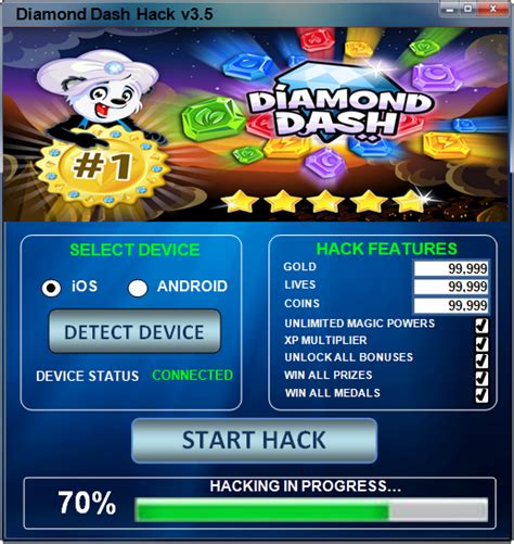 diamond dash hack cheat crack   unlimited gold nouveau astuces jeux