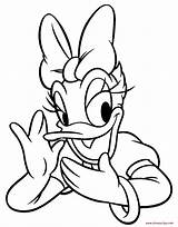 Daisy Duck Coloring Pages Donald Face Disney Printable Print Colouring Drawing Cartoon Ducks Characters Baby Book Gossip Sheets Clip Classic sketch template