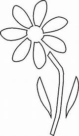 Stencils Flower Stencil Daisy Template Templates Patterns Flowers Cut Printable Designs Painting Pattern Quilting Collection Paint Mosaic Simple Applique Garden sketch template