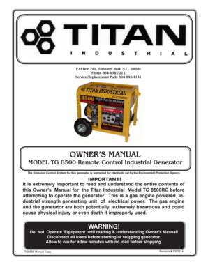 titan generator parts diagram form fill   sign printable  template signnow