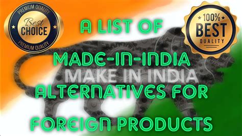 india  list    india alternatives  foreign