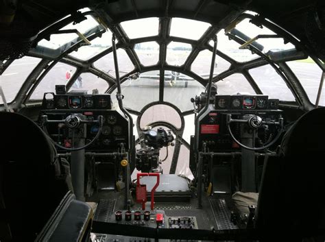 Cockpit Of The Last Flying B 29 Super Fortress R Pics