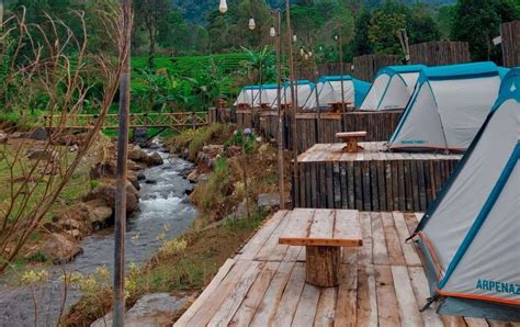 Gede Riverside Camp Puncak Bogor Foto Harga Sewa Tenda And Lokasi
