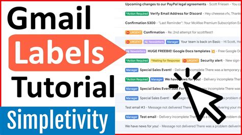 gmail labels tutorial  beginners  realtime