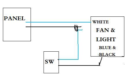 wiring diagram  bathroom exhaust fan  light