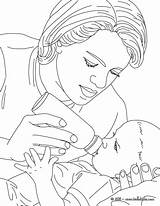 Coloring Baby Nurse Pages Feeding Bottle Born Pediatric Drawing Color Kids Print Book Colouring Hellokids Online Visit sketch template