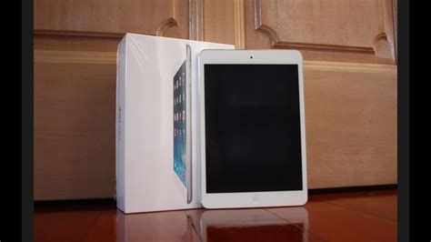 unboxed apple ipad mini  retina display  gb wi fi white silver  boot  youtube