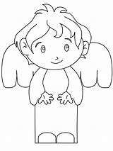 Coloring Angel Pages Angels Printable Pobarvanka Za Krst Clipart Print Books Adults Popular Moments Collection Kids Boy Coloringpagebook Book Slik sketch template