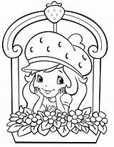 Coloring Strawberry Shortcake Everfreecoloring sketch template