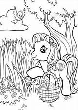 Mewarnai Kuda Poni Pony Easter Ostern Prinzessin Pintarmewarnai Malvorlagen Eggs sketch template