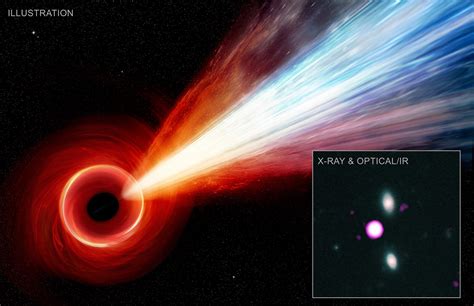Massive X Ray Jet Extending For 160 000 Light Years Spied From