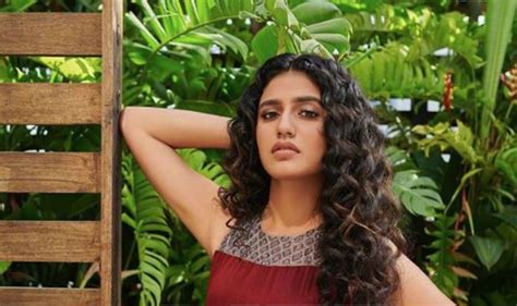 Internet Sensation Priya Prakash Varrier Looks Hot Yet Sexy In Wine