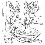 Coloring Pages Tinkerbell Tinker Bell Printable Online Everfreecoloring sketch template