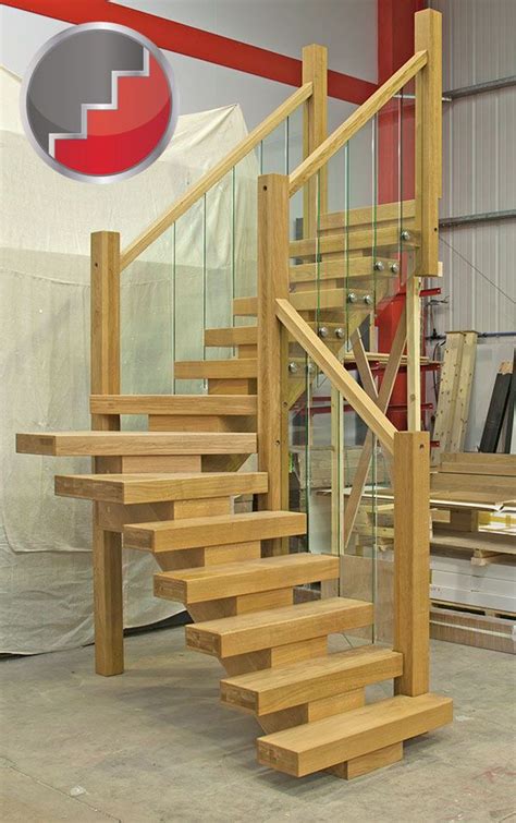 vision winder staircase oak  glass staircase staircases pinterest staircases