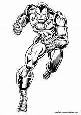 Coloring Pages Ironman Man Iron Print Color Book Browser Window sketch template
