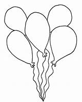 Globos Luftballons Palloncini Ausdrucken Ballonger Ausmalen Bilder Geburtstag Websincloud Teckningar Luftballon Balloon Cumpleaños Fargeleggingsbok Malvorlage Dekoration Zeichnungen Geburtstagsparty Tegninger Palloncino sketch template