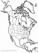 Nordamerika Landkarte Malvorlage Malvorlagen Landkarten Kontinente Peta Benua Weltkarte Schule Clicking Ausmalvorlagen sketch template