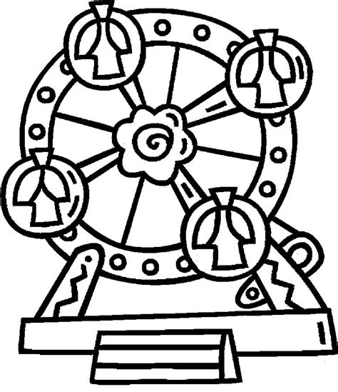 ferris wheel coloring pages  printable coloring pages  kids