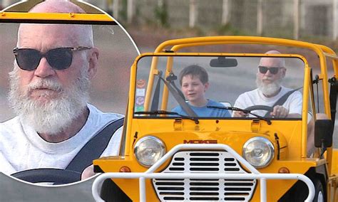 David Letterman Takes His Son Out For A Spin In A Beach Buggy On St